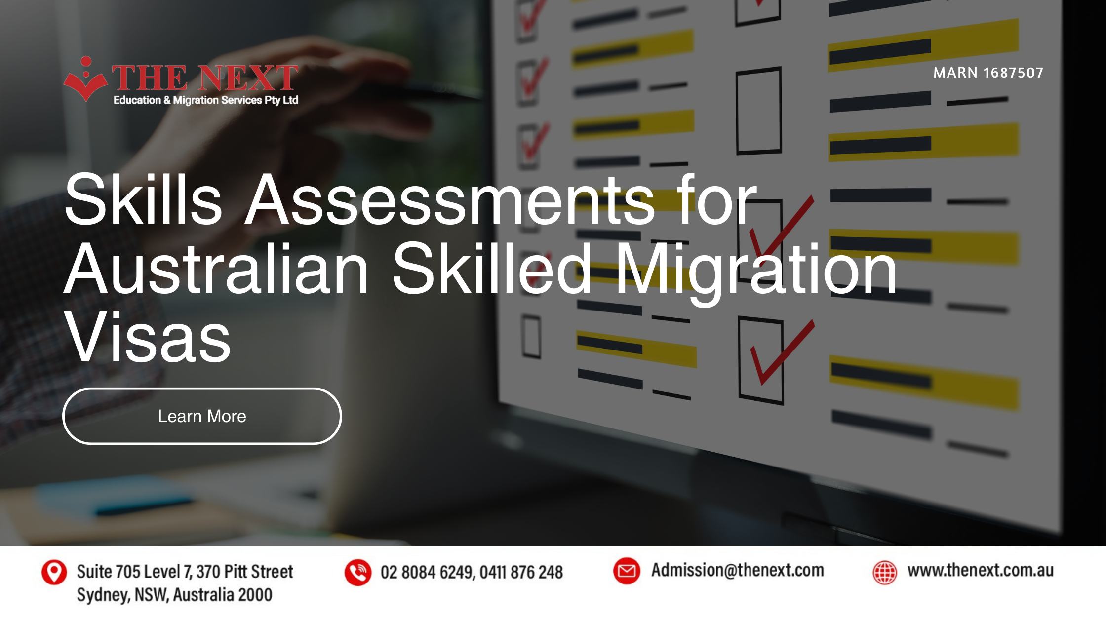 Skills Assessments for Australian Skilled Migration Visas